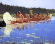 Radisson and Groseilliers - 费雷德里克·雷明顿